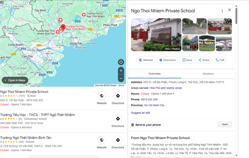 Có Top 5 địa chỉ những trường nội trú tại TPHCM có chất lượng giảng dạy vượt trội?