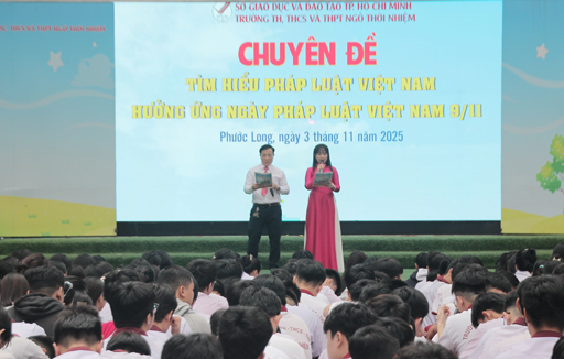 Chuyên đề: Tìm hiểu pháp luật - Hưởng ứng ngày pháp luật Việt Nam 9/11