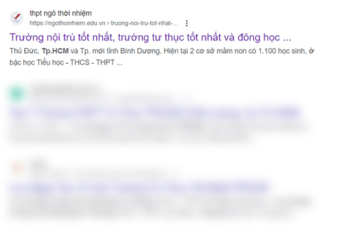 Làm thế nào để có Top 5 trường tư thục tốt nhất ở TPHCM