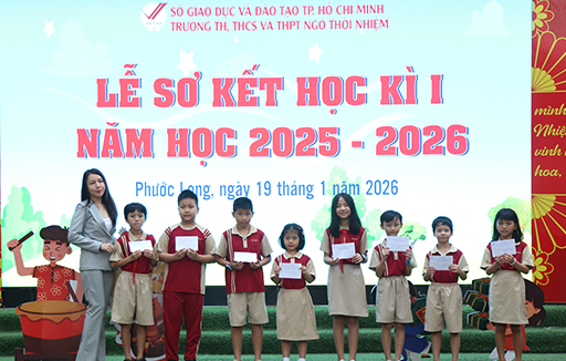 Lễ sơ kết Học kì I năm học 2025 - 2026