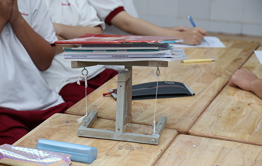 STEM: “Mô hình Tensegrity – Ứng dụng Vecto để thiết kế mô hình phản chống trọng lực”