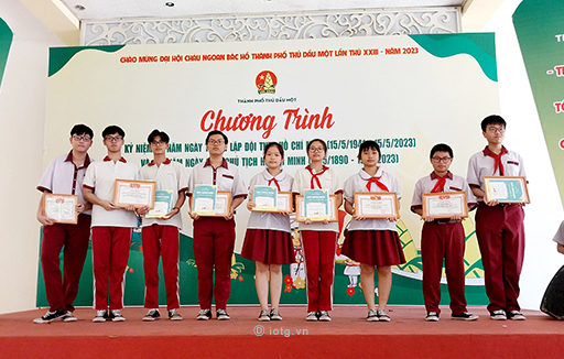 Tích cực thi đua chào mừng kỷ niệm 82 năm ngày thành lập đội và 133 năm ngày sinh Chủ tịch Hồ Chí Minh