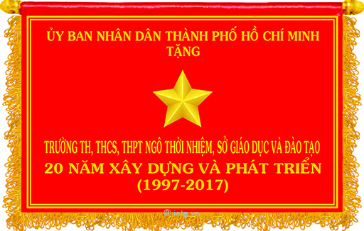 Trường Ngô Thời Nhiệm 20 năm xây dựng và phát triển giai đoạn 1997 - 2017