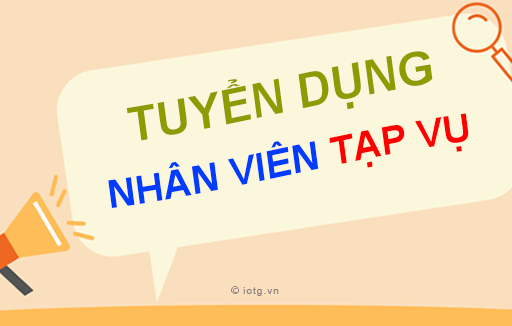 Tuyển dụng Nhân viên Tạp vụ năm 2023 làm việc tại TP.HCM