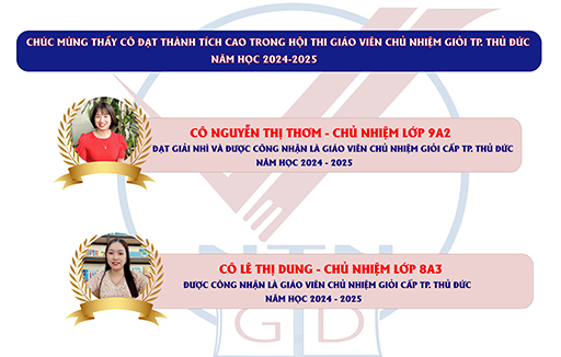 Vinh danh giáo viên chủ nhiệm giỏi Tp. Thủ Đức - Lan tỏa tâm huyết và sự cống hiến