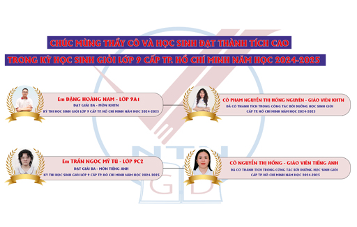 Vinh Danh Học Sinh Giỏi Lớp 9 Cấp Thành Phố Hồ Chí Minh