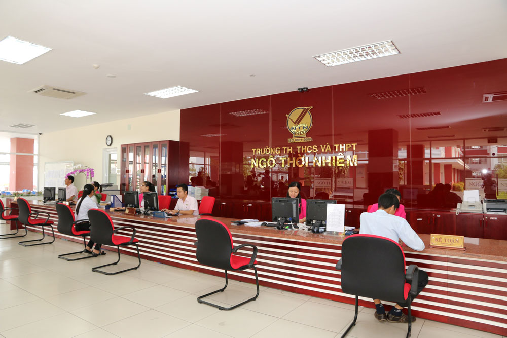 Văn phòng Trường Ngô Thời Nhiệm tại cơ sở Bình Dương