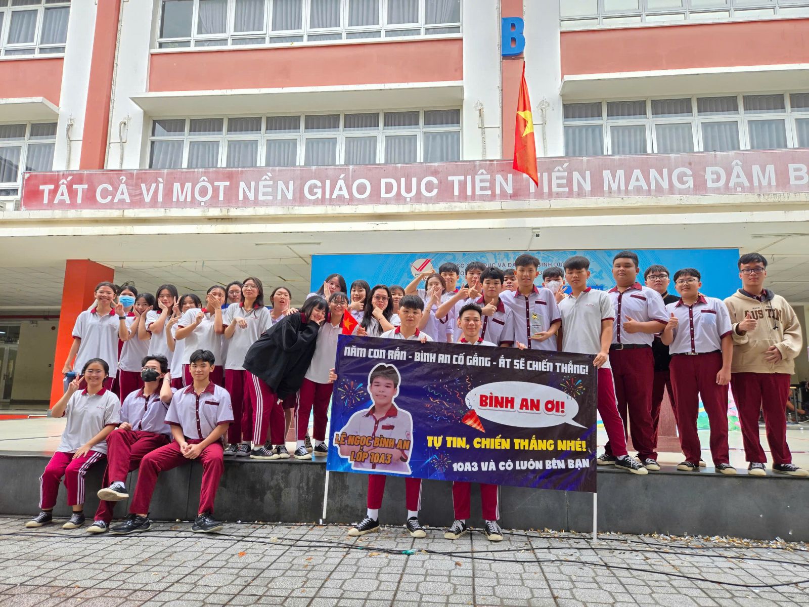 Thí sinh Bình An (10A3) xuất sắc giành quyền vào vòng Chung kết